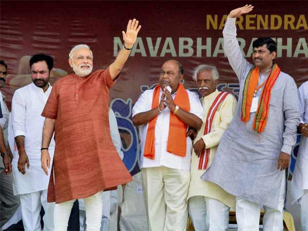 मोदी ने की तेलंगाना पर चर्चा