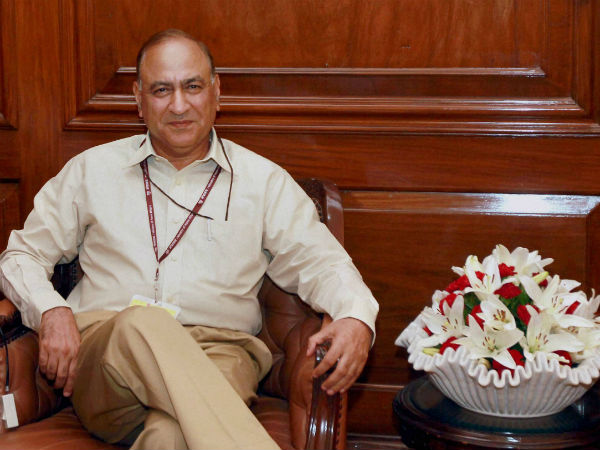 Union home secretary Anil Goswami Union home secretary Anil Goswami