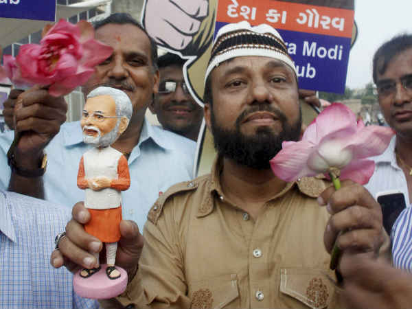 मोदी के मुस्लिम समर्थक