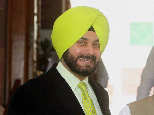 नवजोत सिद्धू ने गृह मंत्रालय को दी जानकारी
