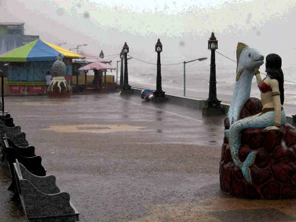 श्रीकाकुलम और विजयनगरम में भारी बारिश 