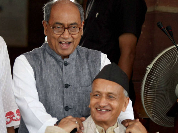 Congress leader Digvijaya Singh Congress leader Digvijaya Singh