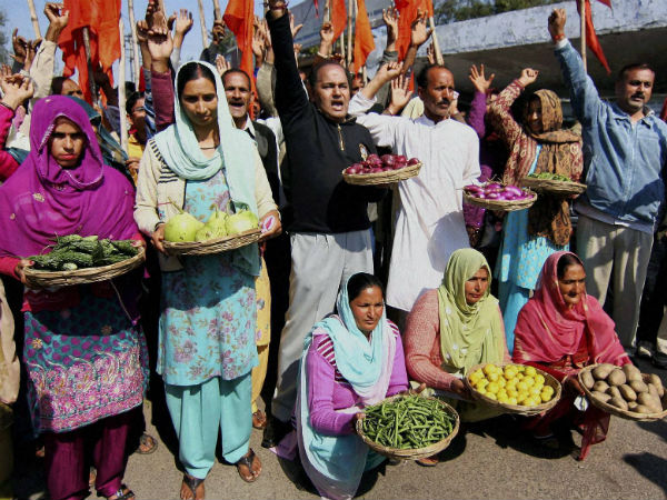 सब्जियों के भी भाव चढ़े