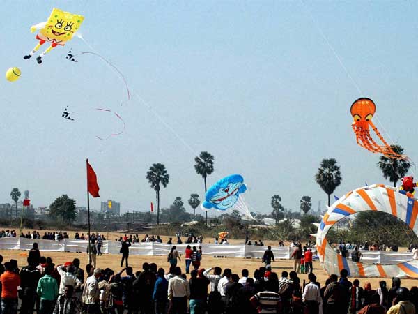 वडोडरा में काइट फेस्ट‍िवल 