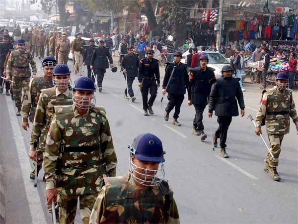 गुड़गांव में गणतंत्र दिवस की तैयारियां 