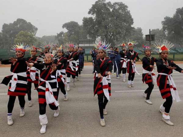 रिपब्लक डे परेड का रिहर्सल 