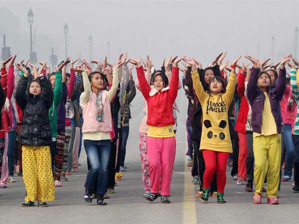 गणतंत्र दिवस परेड के लिये अभ्यास