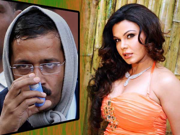 केजरीवाल से मिलना चाहती थीं राखी