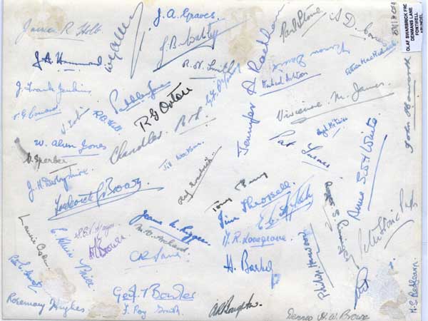 कटे हुए हस्ताक्षर