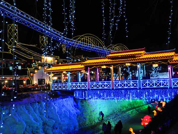 चीन में आइस लालटेर्न फेस्टीवल