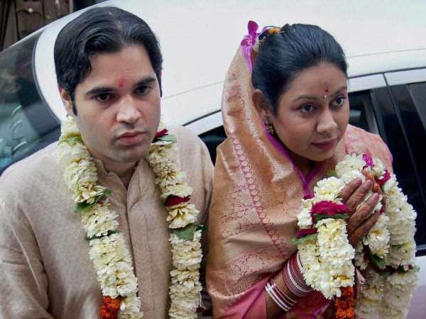 वरूण गांधी-यामिनी रॉय चौधरी