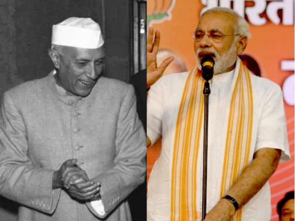 तब नेहरू के मुरीद थे अब मोदी के तब नेहरू के मुरीद थे अब मोदी के