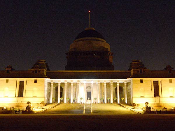 अर्थ ऑवर के दौरान राष्ट्रपति भवन अर्थ ऑवर के दौरान राष्ट्रपति भवन