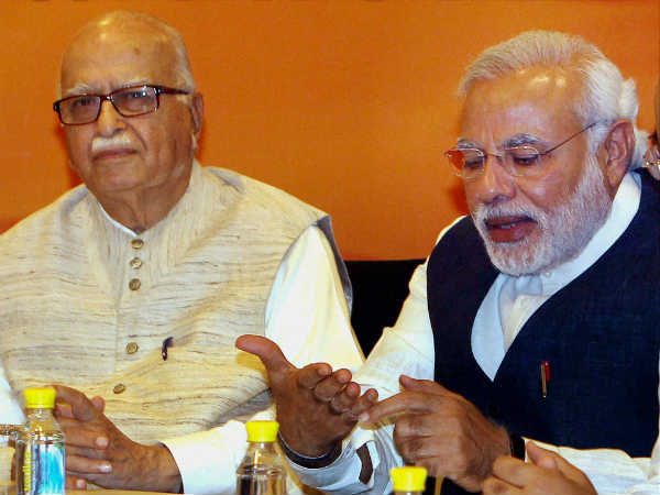 LK Advani, Narendra Modi LK Advani, Narendra Modi