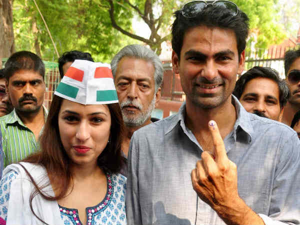 मोहम्मद कैफ, पत्नी पूजा के साथ