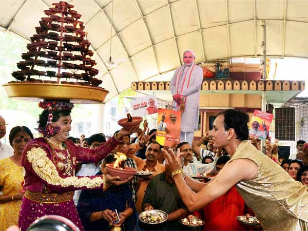 अहमदाबाद में आरती