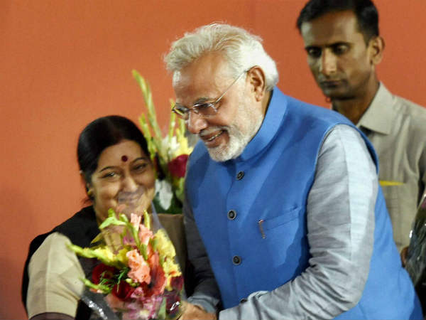 सुषमा को भी मना लिया 