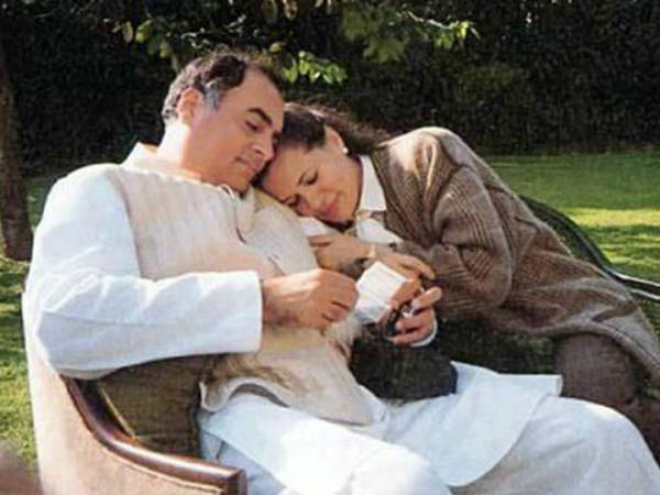 राजीव का विवाह एन्टोनिया मैनो से हुआ राजीव का विवाह एन्टोनिया मैनो से हुआ
