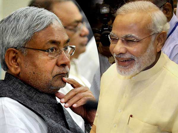 Nitish Kumar doesn't have courage to telephone and congratulate Narendra Modi' Nitish Kumar doesn't have courage to telephone and congratulate Narendra Modi'