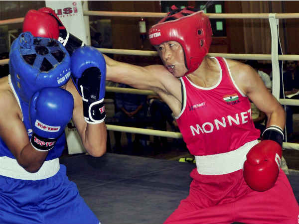 कॉमनवेल्‍थ के लिए मैरीकॉम की मेहनत 