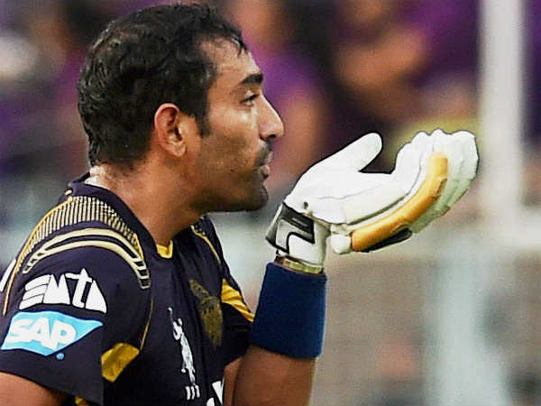 रॉबिन उथप्‍पा की बैटिंग ने जीता दिल