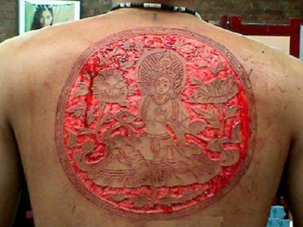 खुरचने की क्रिया