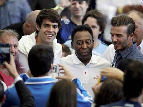 ब्राजील के काका भी रहे मौजूद ब्राजील के काका भी रहे मौजूद