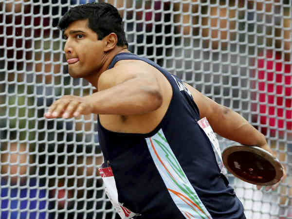  डिस्कस थ्रो में भारत