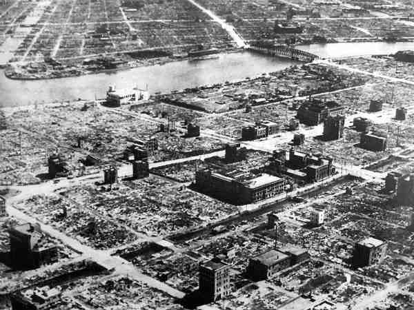 टोक्‍यो पर किया था अमेरिका ने हमला 