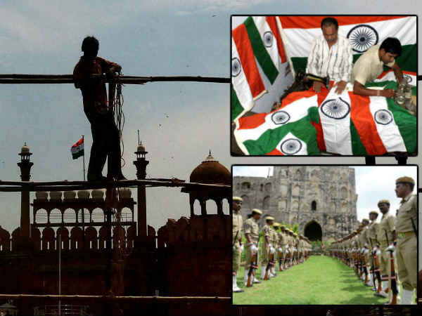स्वतंत्रता दिवस की तैयारियां 