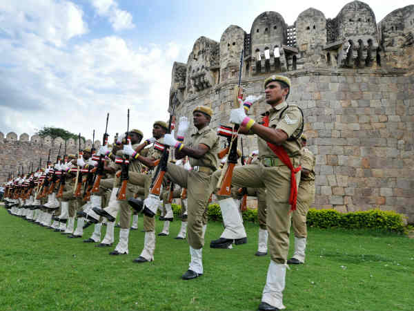 हैदराबाद में स्वतंत्रता दिवस की तैयारियां 