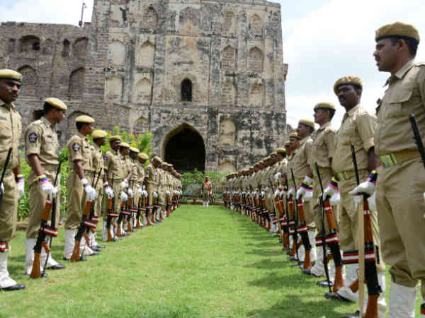 गोलकोंडा में स्वतंत्रता दिवस की तैयारियां 