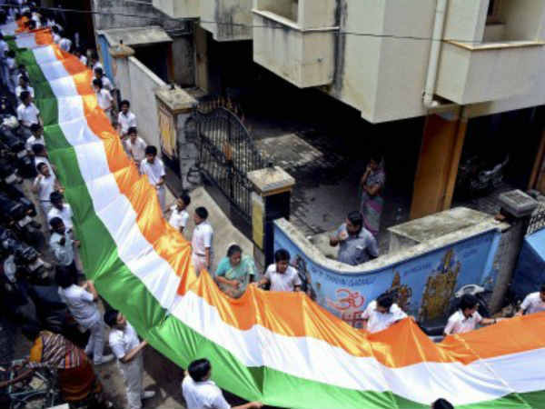 स्वतंत्रता दिवस का जश्न