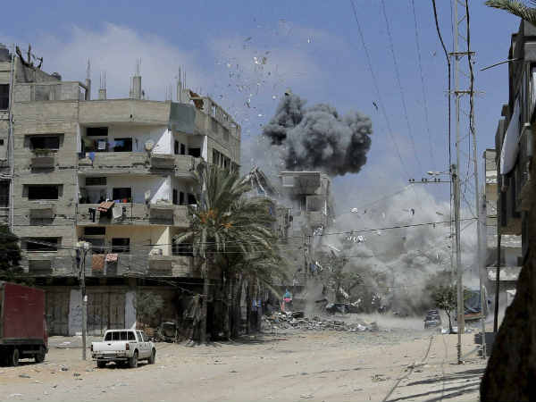 गाजा में इजरायल का हमला