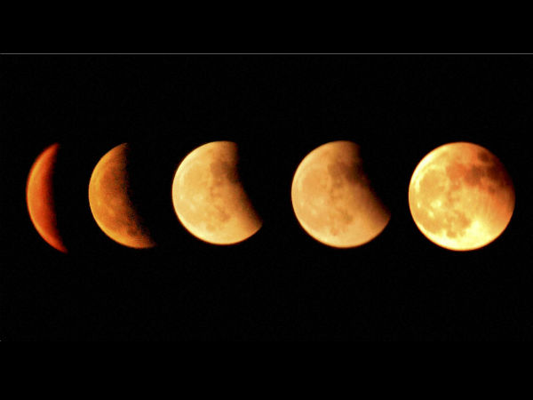 डिब्रूगढ़ में चंद्रग्रहण