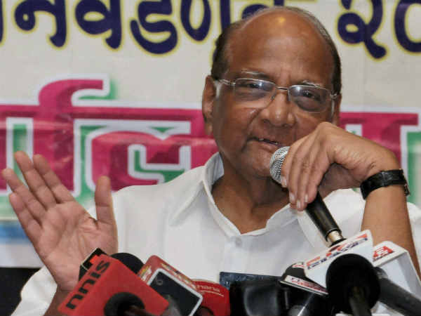 शरद पवार, अध्यक्ष, एनसीपी