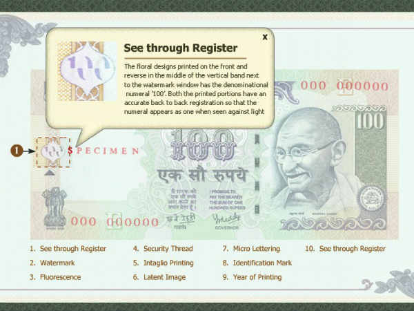  आधा सौ लिखा होता है। 