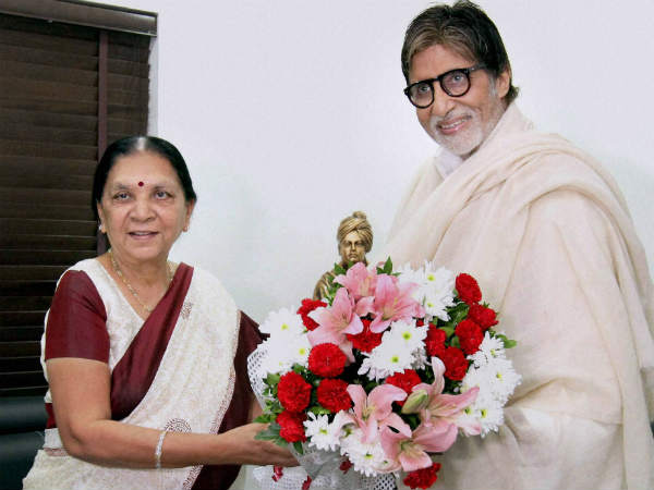 अमिताभ बच्चन-आनंदीबेन पटेल