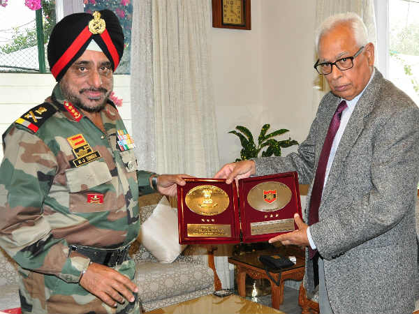 Lt Gen meeting gov
