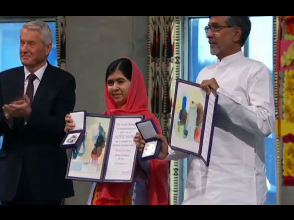 कैलाश सत्यार्थी को मिला नोबेल सम्मान कैलाश सत्यार्थी को मिला नोबेल सम्मान