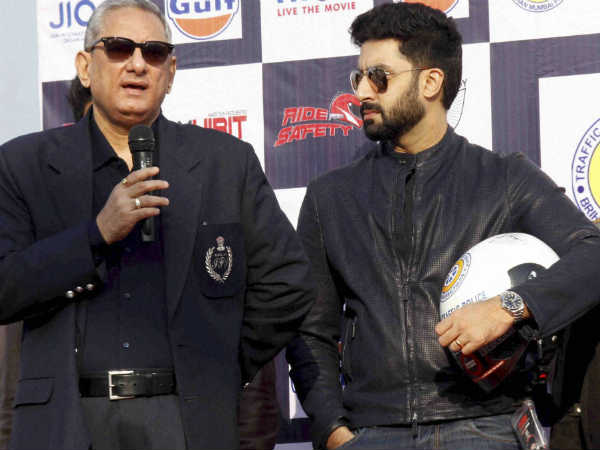 राकेश मारिया और अभिषेक बच्चन