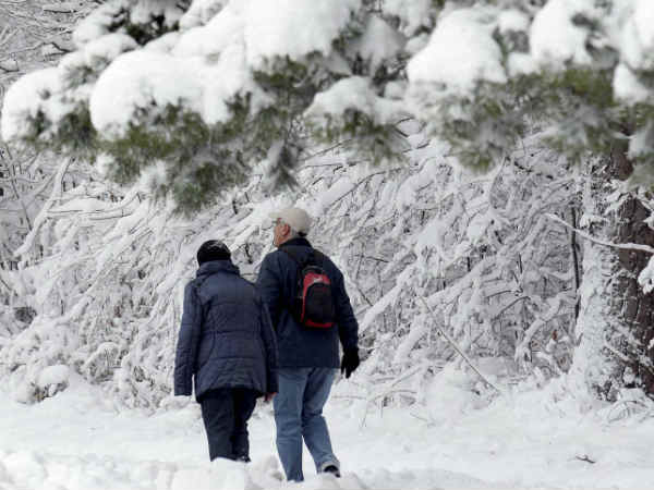 स्विटजरलैंड में स्नो-फॉल
