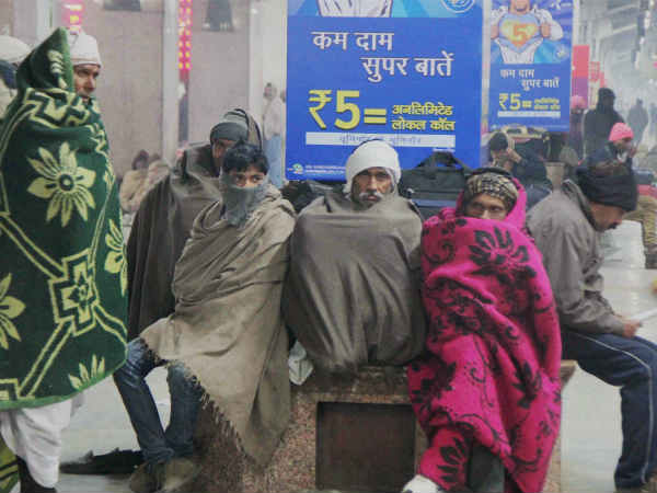उप्र : लखनऊ में बारिश, ठंड बढ़ी