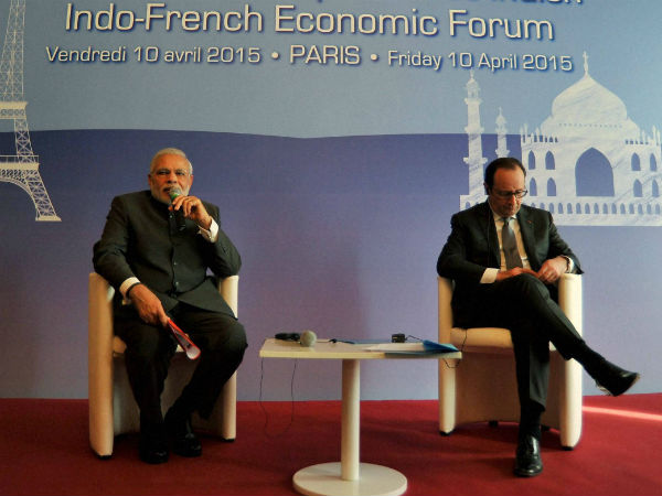 भारत-फ्रांस के बीच 17 समझौते