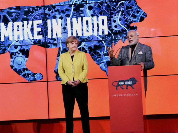 Pics: PM Modi gifts Madhubani painting to Hannover mayor