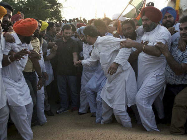 खन्ना मंडी में राहुल गांधी