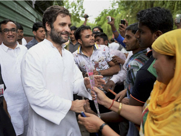 Congress vice president Rahul Gandhi Congress vice president Rahul Gandhi