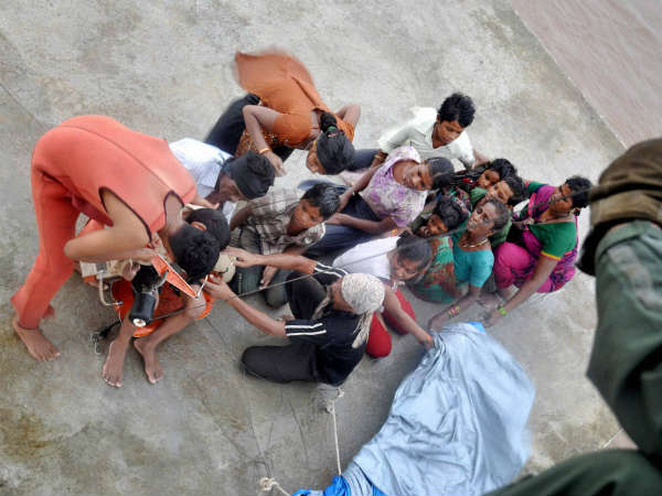 ऐसे किया गया बचाव कार्य 
