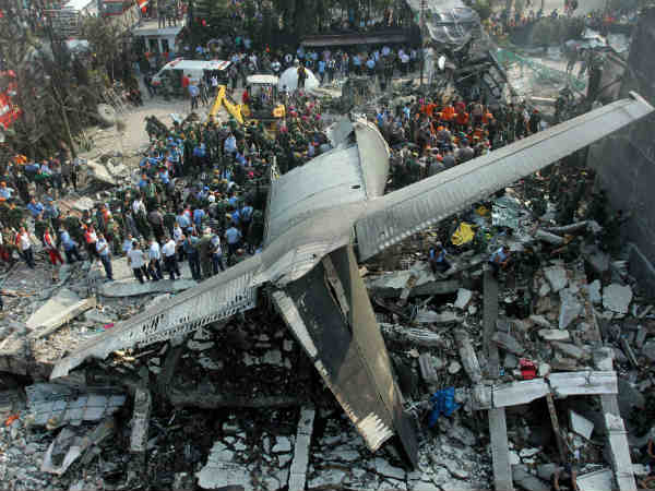 विमान में खराबी से हुआ हादसा