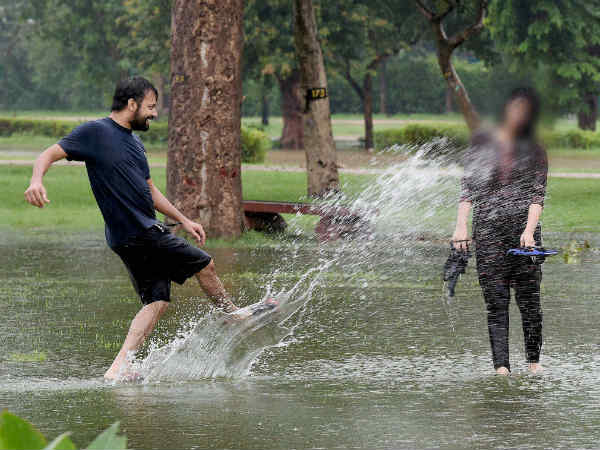 दिल्ली में बारिश 